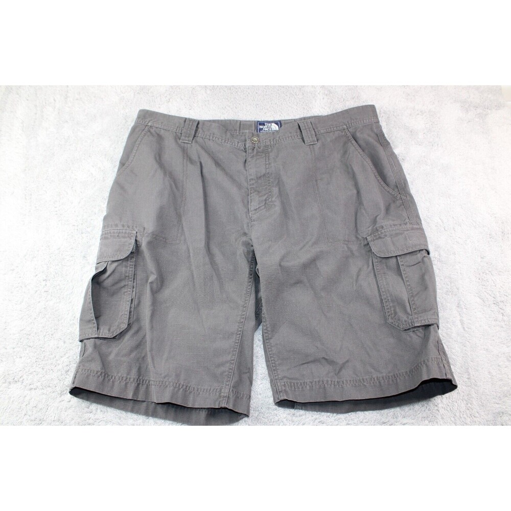 The North Face Men's 40 (40x11) Regular Cargo Grey Shorts Hiking Outdoor